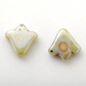 画像1: 2ホールベル 8x8mm CWグリーンラスター（30/300個）