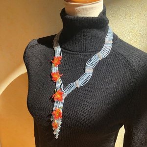 画像3: 【再入荷！】【Bead Art35号掲載！】清秋 by 加藤保子