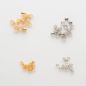 画像1: つぶし玉 外径約1.5mm/2mm 0.5g入 【高品質パーツ】