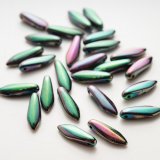 画像: 1ホールダガー 5x16mm　ジェットフルアプリコットミディアム（25 / 100個）