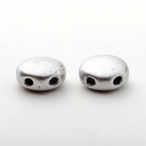 画像: 【 現品限り】ディスクデュオ 6x4mm アルミニウムシルバー